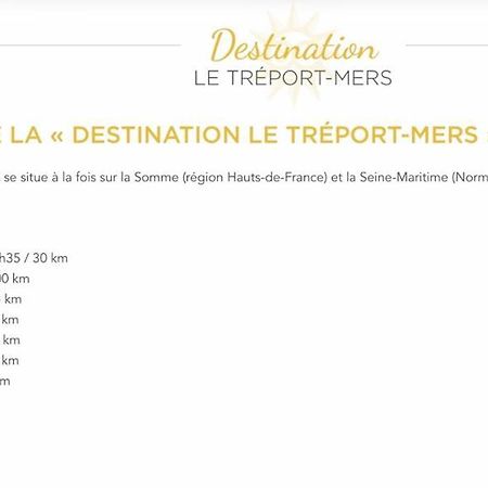 A Nous Quatre Villa Le Tréport Kültér fotó